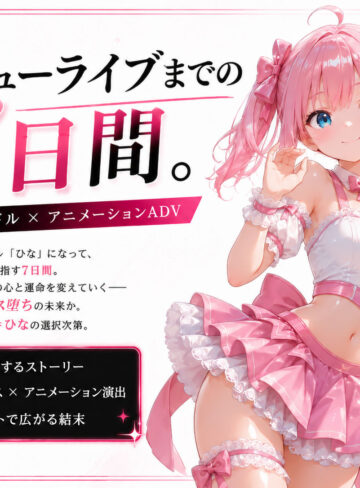 [ ミニ系 小柄 ]言いなりアイドル 7日間でメス堕ち デビューのために犯〇れていくカラダ